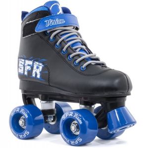 SFR Vision II Quad Skate Black Blue