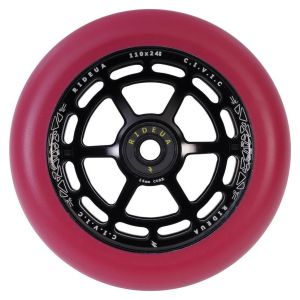 UrbanArtt Civic 110 Wheel Red Black 