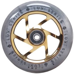 Striker Lux Clear 110 Wheel Gold Chrome