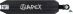 Doska Apex 19.3 x 4.5 Black