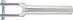 Vidlica Apex Quantum Lite Silver