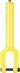 Vidlica North LH V2 SCS Canary Yellow