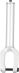 Vidlica North LH V2 SCS Matte Silver