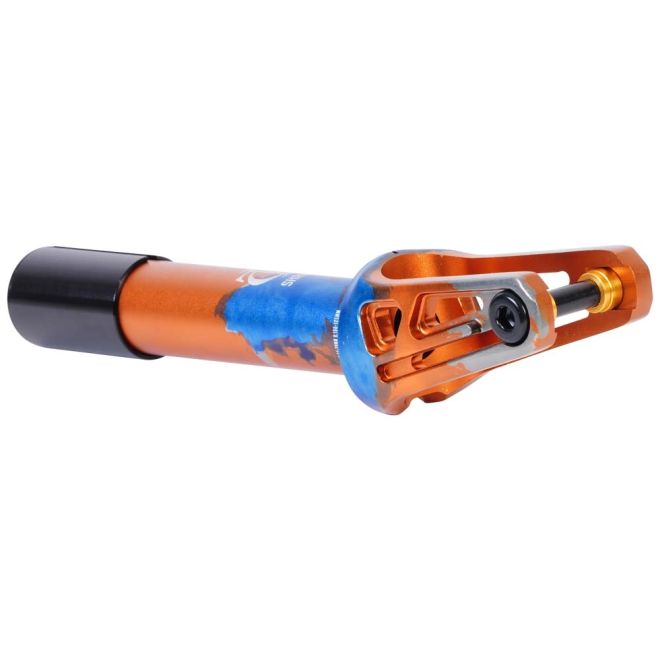 Vidlica Oath Shadow SCS Orange Blue Titanium
