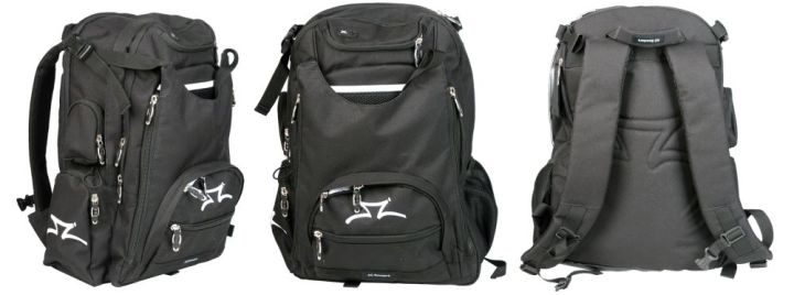 Batoh AO Transit Backpack Black White