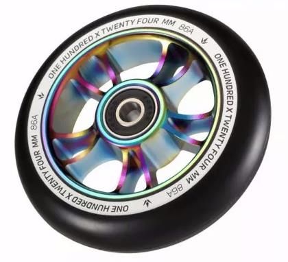 Koliesko Blunt 10 Spokes 100 Oil Slick Black