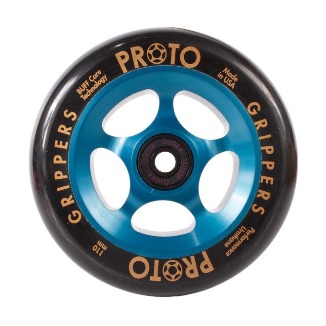 Koliesko PROTO Gripper 110 Black on Blue