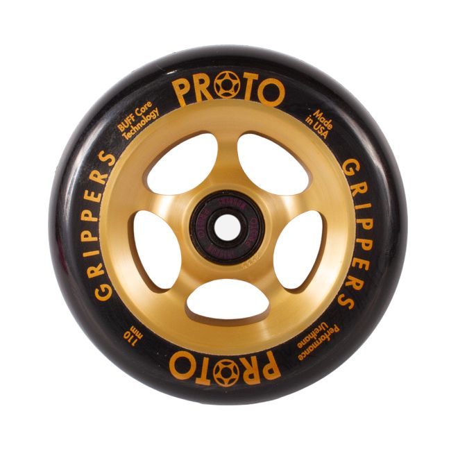 Koliesko PROTO Gripper 110 Black on Gold