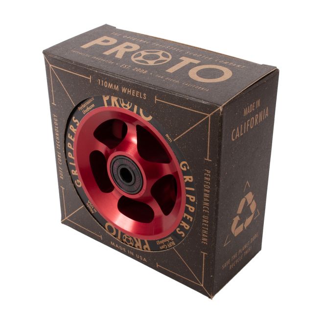 Koliesko PROTO Gripper 110 Black on Red