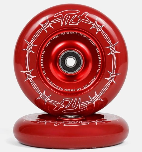 Koliesko Tilt Durare Barbed 110 Crimson