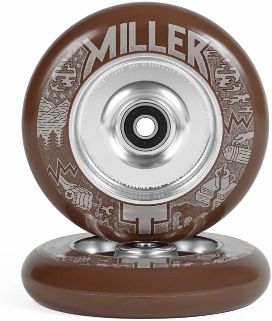 Koliesko Tilt Issac Miller 110 Wheel Coffee