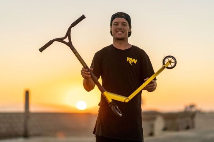 Freestyle kolobežka Nitro Circus RW JUNIOR REPLICA Gold Black